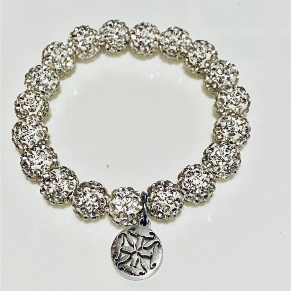 Rustic Cuff Bracelet Set Of 3 Beaded Stack Kaleid… - image 5